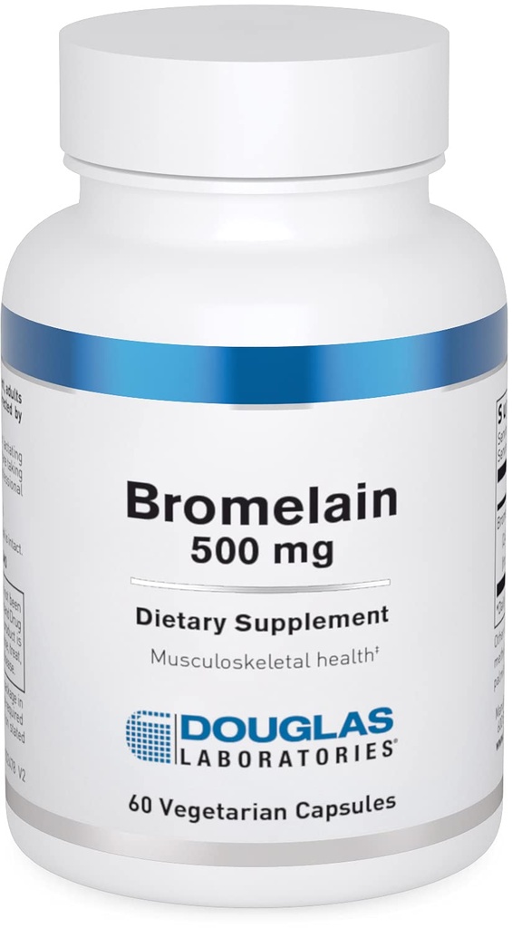 Douglas Laboratories Bromelain tención 500 mg - Supports Musculoskeletal System TEN 60 cápsulas