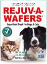 Sun Chlorella Rejuv-A-Wafers Daily Dog Cat & Animal Superfood Suplemento - Green Microalgae & Eleuthero Bits - Vitaminas, Minerales, Antioxidantes Apoyo Immune Defense, Gut Health - 60 Wafers