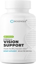 Suplemento de Apoyo Visión con Lutein, Lycopene, Vitaminas &amp; Minerales para la Salud Ocular & Visión Apoyo Salud 60 cápsulas - Hecho en EE.UU. - No Gluten Libre