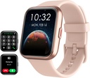 Smart Watch for Women Android &amp; iPhone, Alexa Incorporado, 1.8" Touch Screen Fitness Tracker with Answer/Make Calls, IP68 Waterproof Heart Rate/Sleep/SpO2 Monitor, Pedometer, 100+ Sport Modes