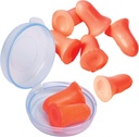 Apex Soft Foam Ear Plugs con Case, NRR 33db, 1 paquete, 4 par en cada paquete