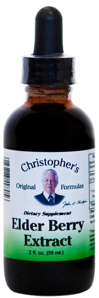 Extracto de Elderberry Dr. Christopher 2 oz Liquid