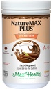 Maxi-Health NatureMAX Plus Energy Support Drink Soy Protein Powder - Sugar Free Diet Supplement - 20g Protein Por Serving - Natural Chocolate Flavor - Kosher Vitamina - 1lb
