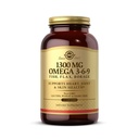 Solgar 1300 mg Omega 3-6-9, 120 Softgels - Suplemento de aceite de pescado - Apoyo para la salud conjunta de la piel - Incluye Flaxseed & Borage - Contiene EPA & DHA Omega 3 Ácidos grasos - 40 Servimientos