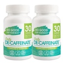 De-Caffeinate diario, Rutaecarpine, Natural Acting Non-Addictive Deep Sleep Aid for Coffee, Caffeine Lovers, Unwind y Relax, 30 cápsulas