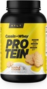 Casein + Whey Protein by HTLT ← Whey & Casein Protein Shake Powder ¦ Slow-Release Whey & Casein Protein for Sustained Energy ¦ Casein Protein Powder for Baked Treats, Maple Cookie