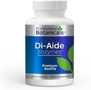 Profesional Botánicos DI-AIDE Enzymes Apoyo Digestivo Avanzado, Alivia el Bloating & Indigestion, Ingredientes Naturales, Vegan &amp; Non-GMO – 120 cápsulas