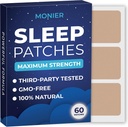 Patches de sueño para adultos estrés extra ← Patch de sueño fácil de aplicar con melatonina " Valerian ← Relajarse " Retirarse Reflexión Silencio Larga noche para hombres " mujeres  durable 60 Patches