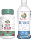 Multivitamina de MaryRuth Gummies for Women (Cherry & Raspberry) " Liquid Nighttime Multimineral Coconut (32oz) ← Clean Label Project Verified® ← Vegan ANTE Belleza, Bedtime Routine " , Salud general