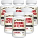 Liposomal Glutathione 2000 mg con L-Serine, L-Glycine & Sulforaphane – Active L-Glutathione Formulación única para mejorar la absorción - Master Antioxidante, detoxificante & inmune Softgels