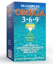 vGlucoflex Omega 3-6-9, Omegas de EPA/DHA Fish Oil for Joint Health, 30 porciones