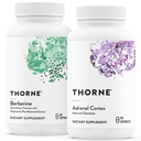 THORNE - Stress and Immune Support Bundle - Berberine & Adrenal Cortex - 30 a 60 Servings
