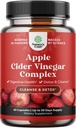 Limpieza de cápsulas de vinagre de manzana - ACV Cleanse and Detox Pills for Gut and Digestive Health with Slimming Cayenne - Extra Strength ACV Capsules for Gut Cleanse and Full Body Detox (30 Servings)