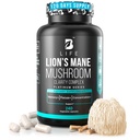 Capsulas Mane de León – Memoria, Focus " Clarity – Suplemento Nootrópico de Cerebro con Ashwagandha, Thiamin (B1), Magnesium L-Threonate – Apoyo Cognitivo y Cerebro para la Energía Mental, 240 Caps