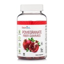 Pomegranate Fiber Gummies for Adults &amp; Kids 100mg - Gluten Free Vegan Pomegranate Supplement Rich in Dietary Fiber Chewables Gummies- 90 Count