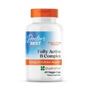 El mejor Complejo B Activo completo del médico, Energía &amp; Soporte Celular, No GMO, Gluten Free, Soy Free, Vegan 60 Veggie Caps