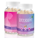 Preggie Three Lollies Naturals Ginger Capsules – Morning Sickness Relief – Natural &amp; Doctor Desarrollado - 15 Servings (2 Capsules/Serving) – Apoya Immune Defense &amp; Digestive Health