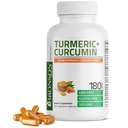 Bronson Turmeric Curcumin Extra Strength - Antioxidant, Joint " Digestion Support with BioPerine, Non-GMO, 180 Vegetarian Capsules
