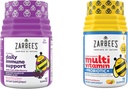 Los niños de Zarbee Soporte diario para inmunes & niños multivitamínico + multipaquete Probiótico, maniquíes de apoyo inmunitario con aderberry, vitamina C " zinc, 42 ct, " Vitaminas para niños + Gummies probióticas, 70 ct, 2 artículos