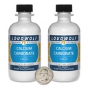 Carbonato de calcio / 6 onzas / 2 botellas / 97+% Pure Food Grade/Fine Powder/USA