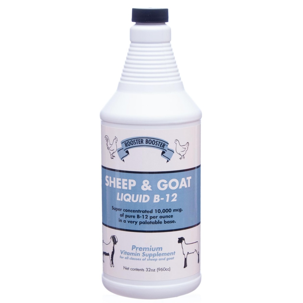 Booster Booster B-12 Sheep and Goat Liquid, 32-Ounce