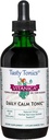 Vitanica Daily Calm Tonic, Natural Liquid Stress Relief Supplement, Dr. Formulated, Organic Lemon Balm, Kava Kava y Passion Flower, for Women, Men ' Adults, Vegan, 4 Ounce (Daily Calm Tonic)