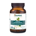 Himalaya Organic Ashwagandha, 90 Day Supply, Herbal Supplement for Stress Relief, Energy Support, Occasional Sleeplessness, USDA Certified Organic, Non-GMO, Vegan, Gluten Free, 670 mg, 90 caplets