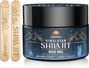 Ajoblanco 800 Mg Himalayan Shilajit Resin, Shilajit Puro Himalayan Orgánica, Shilajit Suplemento con la pureza, dosis altas " Potencia para la energía, fuerza " inmunidad, hombres " mujeres, 30 gramos