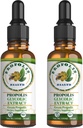 Green Propolis Extract Liquid - Brasil Bee Propolis - Suplemento de apoyo libre de alcohol - Suministro de 60 días - Zapatos de inmunidad natural