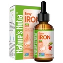 Nutra Easy Iron, Premium Liquid Iron for Baby, Infant, Kids and Children, Ferrochel, Anemia, Hemoglobina, Non-GMO, Kosher, 2 Fl. Oz (60ml)