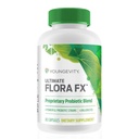 Youngevity Ultimate Flora FXTM – Suplemento Prebiótico y Probiótico – apoya la salud digestiva y el microbioma Gut – 4 millones CFU – Glucono Delta Lactone – 60 cápsulas vegetarianas