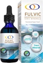 Optimally Organic Water Extracted Fulvic Ionic Minerals X100-2 Month Supply - Patented BioActive Ionic Fulvic Acid - Humic Acid - 77 Trace Minerals - Cada aminoácidos esenciales - electrolitos