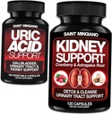 Apoyo al riñón Limpiar la desintoxicación - Junto con - Soporte úrico de ácido - Gallbladder, Urinary Tract & Kidney Support para hombres y mujeres