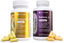 BioAssist® Relieve-Fx + Immune-fx, Resistente de Recuperación Conjunto Detox Mood Immune Pulmonary Lung Support Factores de Suplemento, Clean Certified®, Non-GMO