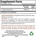 Mejores Naturales L-prolina 500 mg & L-Arginina 1000 mg