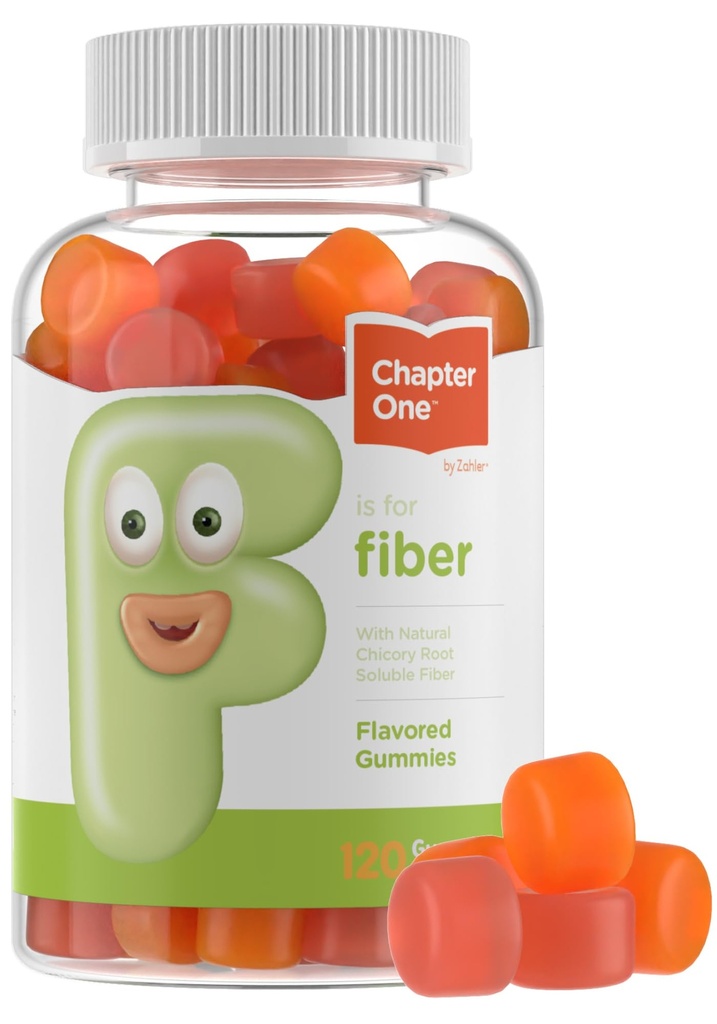 Zahler - Fiber Gummies for Adults &amp; Kids (120 Conde) Certified Kosher Adult &amp; Kids Fiber Gummy Chews for Digestion Support, Healthy Regularity &amp; Global Health - Chewable Children's Fiber Supplements