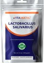Vitamatic Lactobacillus Salivarius Probiotic Powder - Soporte Digestivo - 100 Gram (3.5 OZ) - 100 Servings