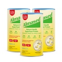 Almased Vanilla Reemplazamiento de la comida Shake - Baja Glucemia Suplemento de apoyo a la salud de peso nutricional de base de alta planta - Vainilla Flavor - 17,6 oz (1,1 libras (3 Pack))