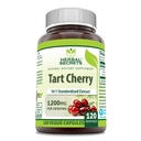 Herbal Secrets Tart Cherry 10:1 Standardized Extract Supplement TEN 1200 Mg Por Serving TEN 120 Veggie Capsules ← Non-GMO TEN Gluten Free ← Made in USA (1 Pack Ø 120)