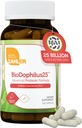 Zahler BioDophilus25, 25 Billion CFU Probiótico + Prebiótico - 11 Strains Daily Probiotic Supplement - Kosher Probiotics for Women for Digestive Health, Probiotics for Men for Gut Health (120 Capsules)