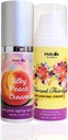 Menopause Rebalancing Bundle: Silky Peach Estriol Cream & Vibrant Third Progesterone Cream for Women. Bioidentical Estrogen " Progesterone for Hot Flashes, Vaginal Dryness, Sleep Issues " Brain Fog