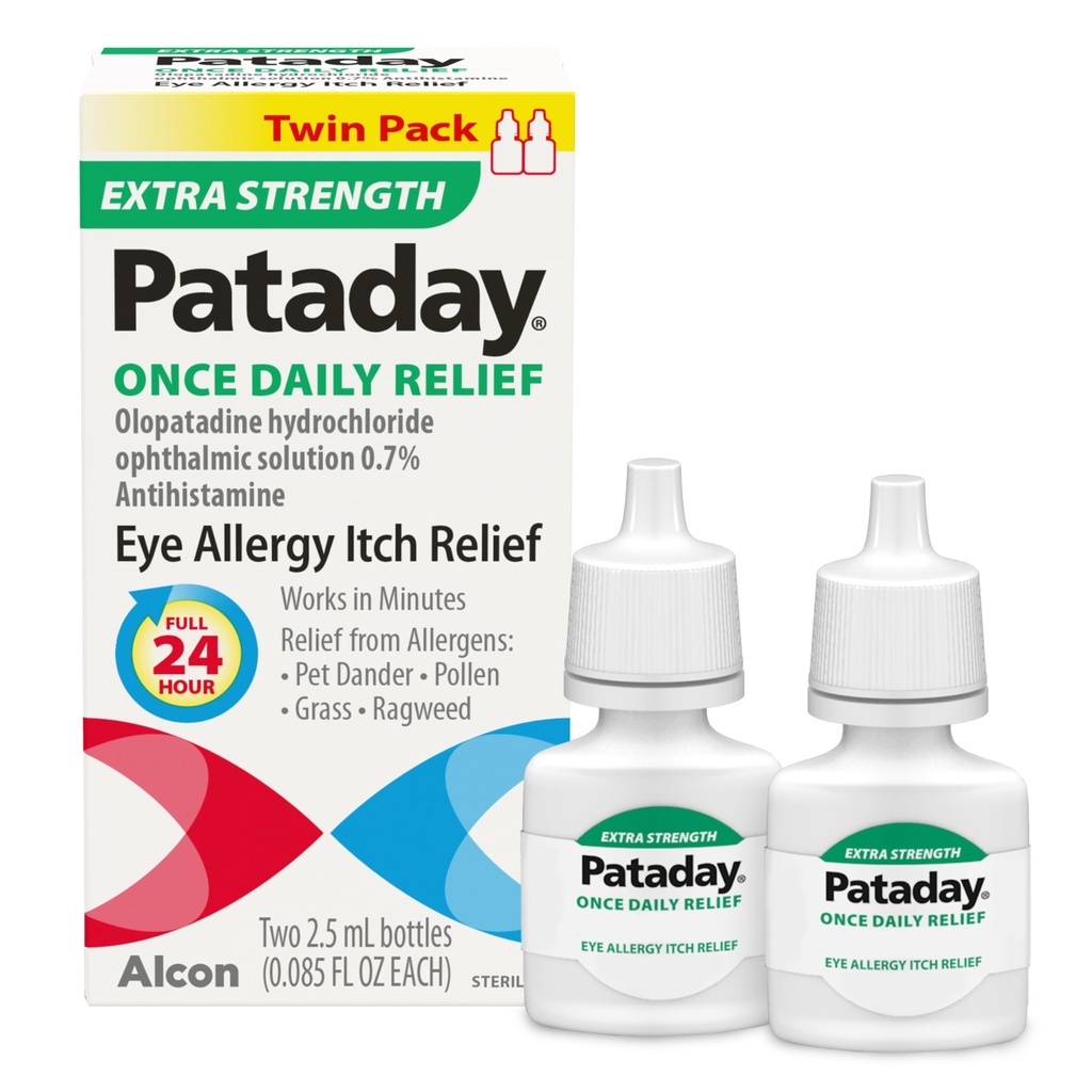 Pataday Once Daily Relief Extra Strength Relief 2.5ml, 2 Conde