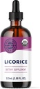 Licorice Vimergy – Promueve Función Digestiva* – Beneficios Salud Respiratoria* – USDA Certificada Orgánica, Vegana, Libre de gluten – 115 mL (57 Servimientos)