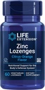 Extensión de la vida Zinc Lozenges – Sabor de Citrus-Orange – para la síntesis saludable de proteínas & salud inmunitaria - Suplemento de gestión de la inflamación - Gluten-Free, Non-GMO – 60 Lozenges vegetarianos