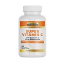 Lab Gold Super Vitamina C 1000mg – Immune System Support – Contiene Complejo Bioflavonoides " Quercetina – No Acidic, No-GMO, Gluten Free, Vegan – 120 cápsulas (2 Month Supply)