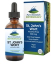 Botánicos puros de montaña St Johns Wort Tincture – Kosher Liquid St. John's Wort Alcohol-Free Extract 500mg Vegan Supplement