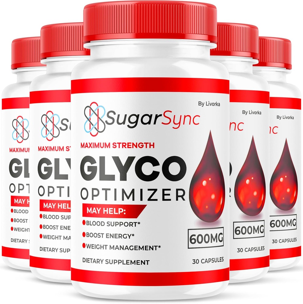 LIVORKA (5 Pack) Sincronizador de azúcar Glyco, Sincronización de azúcar Glyco, SugarSync, Optimizador de Glyco SugarSync, SugarSync Glyco, Sincron de azúcar Glyco Optimiser, Sincronización de azúcar Glyco Opiniones, 150 cápsulas