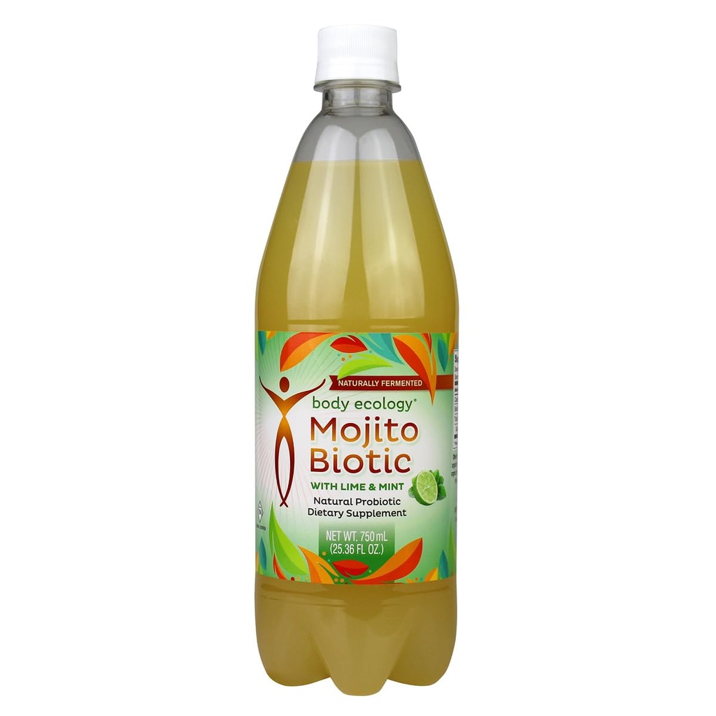 Ecología del cuerpo MojitoBiotic peru Keto-Friendly, Bebida probiótica de bajo carbohidrato que puede ayudar a los amortiguadores de azúcar de Curb.