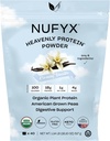 NUFYX® • Pólvora Skyly Protein® • Pétalos cultivados 100% orgánicos del mundo • Vegan • Gluten Gratis • Baja Carb (Creamy Vanilla, 40 Scoops)