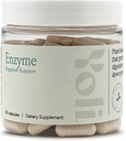 Yoli® Enzyme - Enzymes Digestivos - Suplementos de Salud Gut para Mujeres y Hombres - Suplemento de Digestión, 60 Cuenta